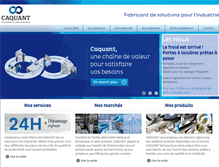 Tablet Screenshot of caquant.com